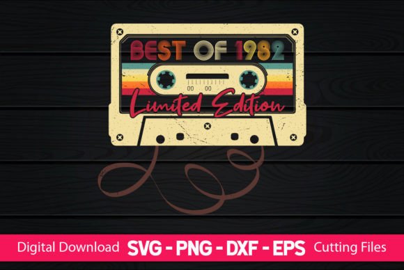 Best of 1982 Funny 41th Birthday Graphics for Crafts