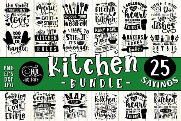 Funny Kitchen Sign Home Decor Bundle Review