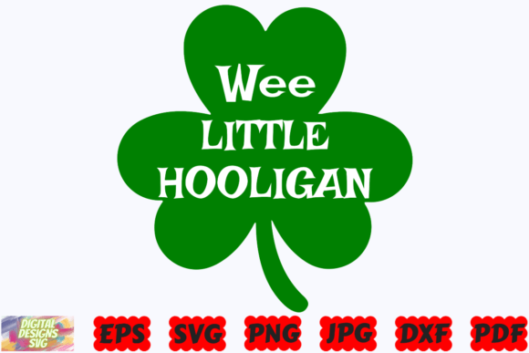 Funny St Patrick's Day SVG Irish Graphics for Crafts
