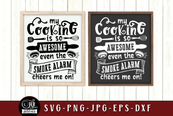 My Cooking is Awesome Funny Kitchen Graphics