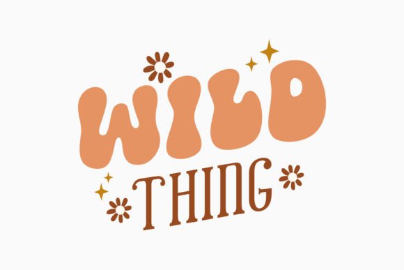 Retro Boho Baby Graphics for Creative Publishing