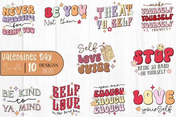 Retro Valentine’s SVG for Graphics and Crafts