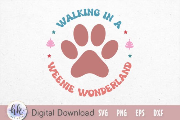 Walking in a Weenie Wonderland Funny Graphics